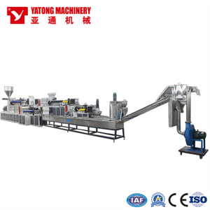PP PE Flakes Recycling Strand Pelletizing Line